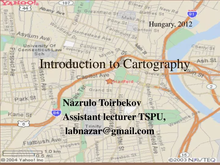 introduction to cartography