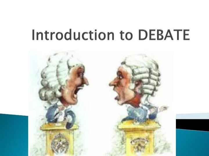 introduction to debate