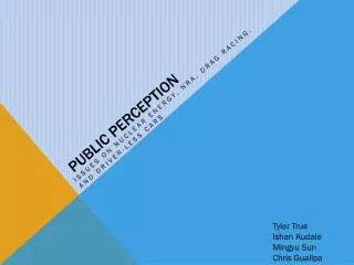 Public perception