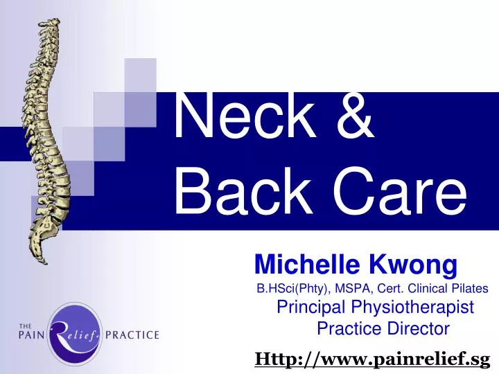 neck back care