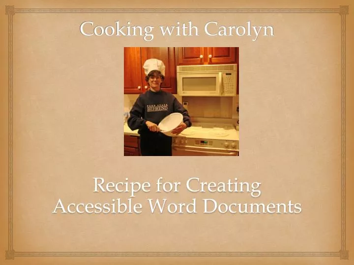 cooking with carolyn