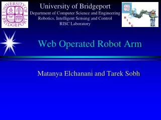 Web Operated Robot Arm
