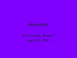 Jeopardy