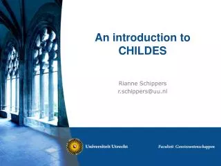 An introduction to CHILDES