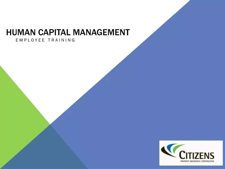 human capital management