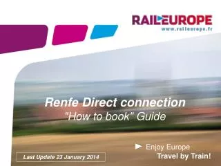 Renfe Direct connection &quot;How to book&quot; Guide