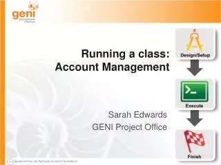 Running a class: Account Management