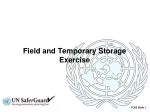 Field and Temporary Storage Exercise - slide 1