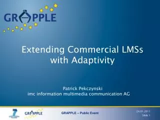 Extending Commercial LMSs with Adaptivity
