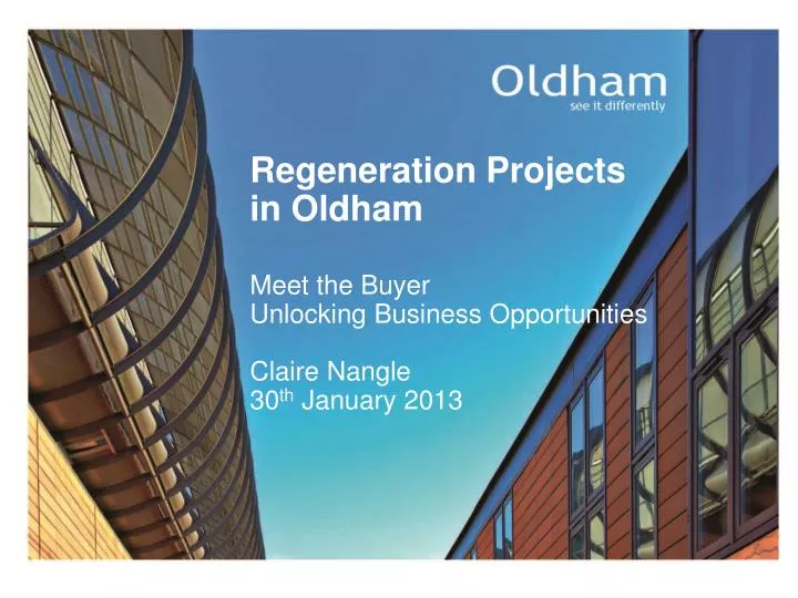 regeneration projects in oldham