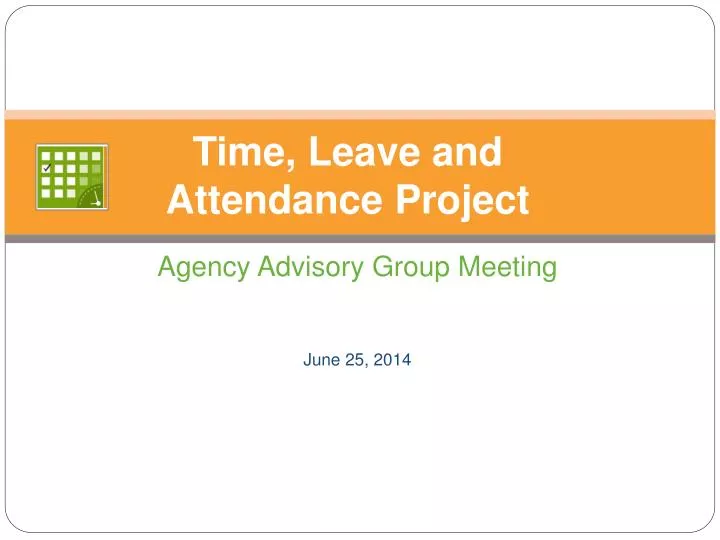 time leave and attendance project