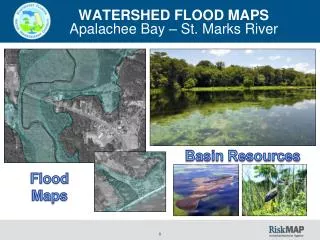 WATERSHED FLOOD MAPS Apalachee Bay – St. Marks River