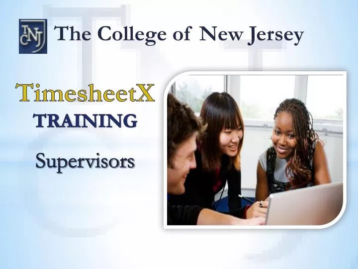 timesheetx training supervisors
