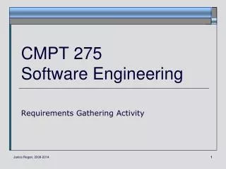 CMPT 275 Software Engineering