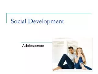Social Development