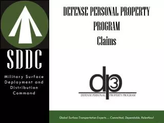 DEFENSE PERSONAL PROPERTY PROGRAM Claims