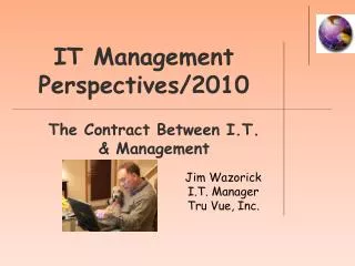 IT Management Perspectives/2010