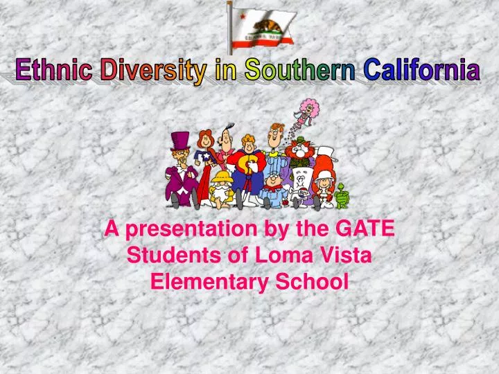 a presentation by the gate students of loma vista elementary school