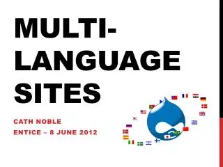 Multi-language sites