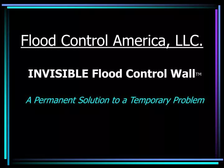 flood control america llc