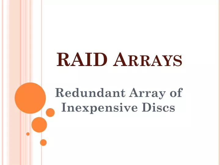 raid arrays