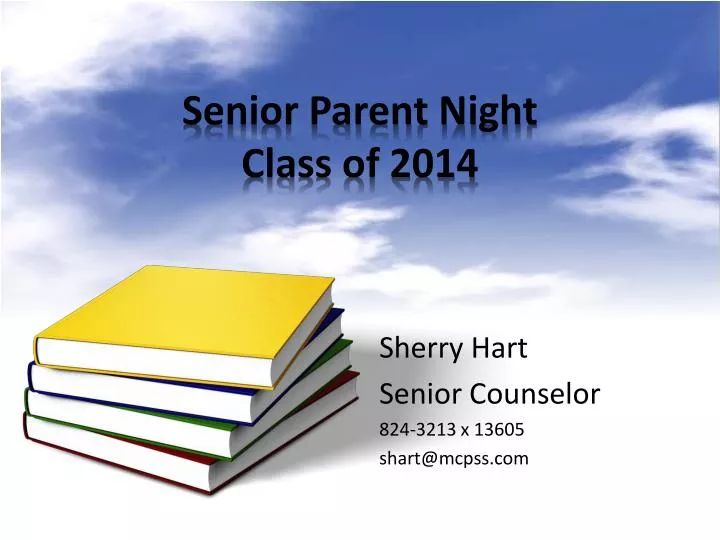 senior parent night class of 2014