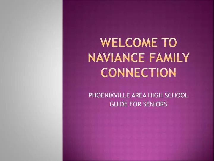 welcome to naviance family connection