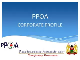 corporate profile