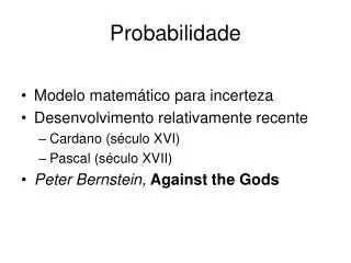 probabilidade