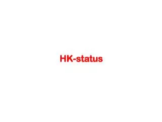 HK-status