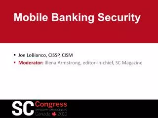 Mobile Banking Security