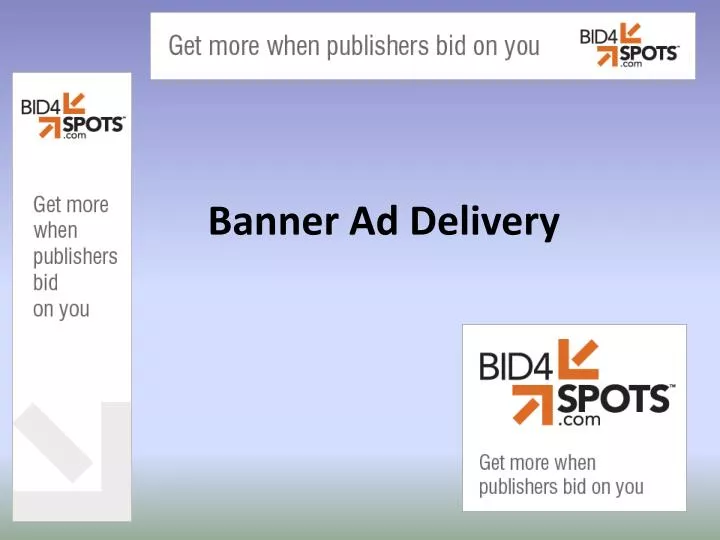 banner ad delivery