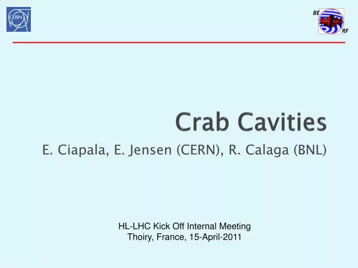 crab cavities