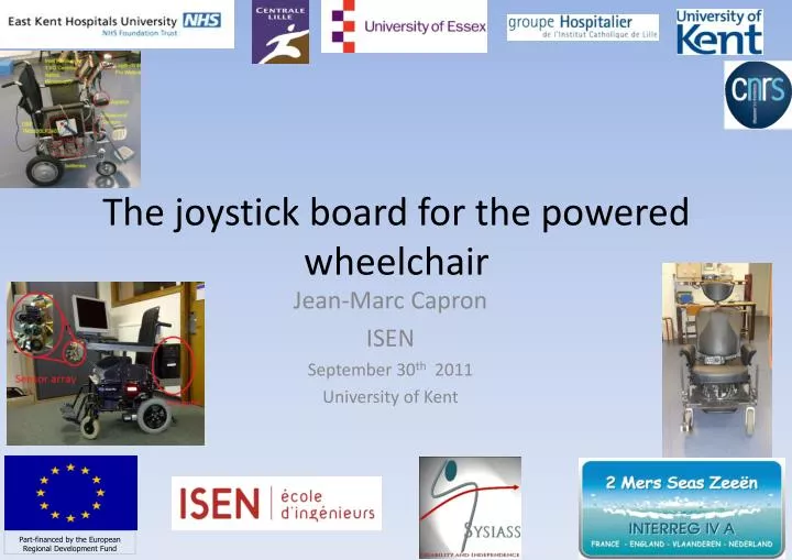 the joystick board for the powered wheelchair