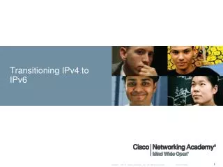 Transitioning IPv4 to IPv6