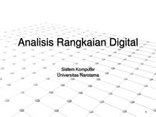 Analisis Rangkaian Digital