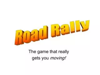 The game that really gets you moving!