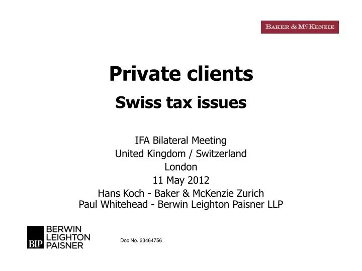 private clients