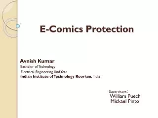 E-Comics Protection