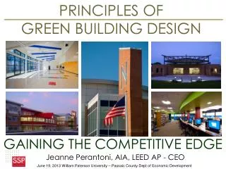 PRINCIPLES OF GREEN BUILDING DESIGN