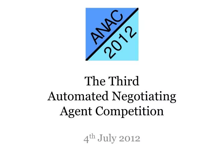 the third automated negotiating agent competition
