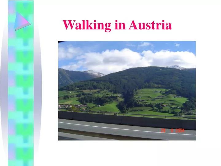 walking in austria