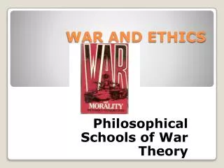 war and ethics