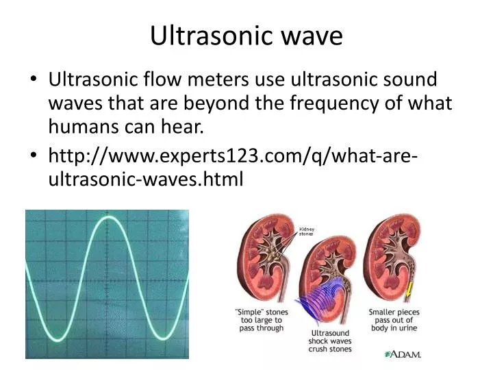 ultrasonic wave