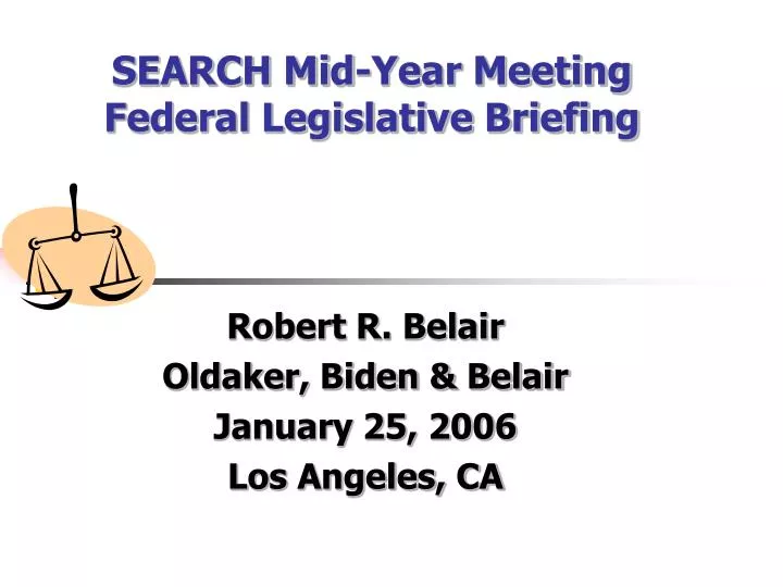 search mid year meeting federal legislative briefing