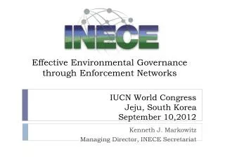 IUCN World Congress Jeju, South Korea September 10,2012
