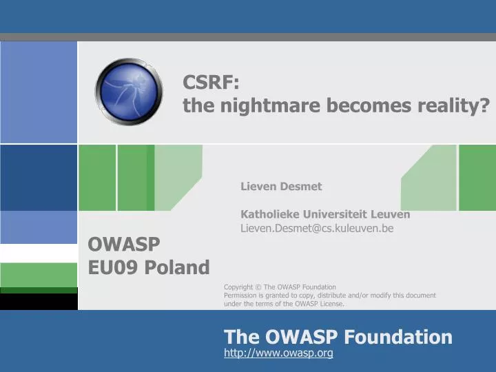 csrf the nightmare becomes reality