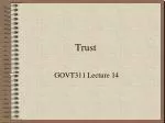 Trust - slide 1