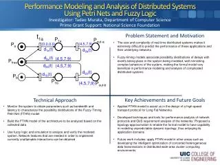Performance Modeling and Analysis of Distributed Systems Using Petri Nets and Fuzzy Logic