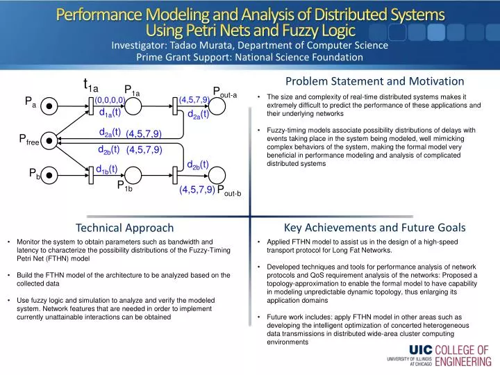 performance modeling and analysis of distributed systems using petri nets and fuzzy logic